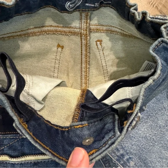 Wonder Nation Girls‎ Slim Fit Denim Patch Jeans - Picture 4 of 6